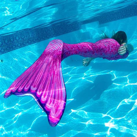 No Tips Reinforced Only Tail Mermaid Fun Fin Monofin Girls And Boys
