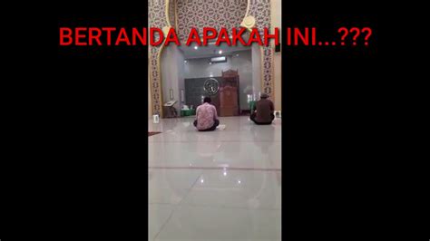 Viral Tanda Ahir Jaman Jumatan Di Salah Satu Masjid Seperti