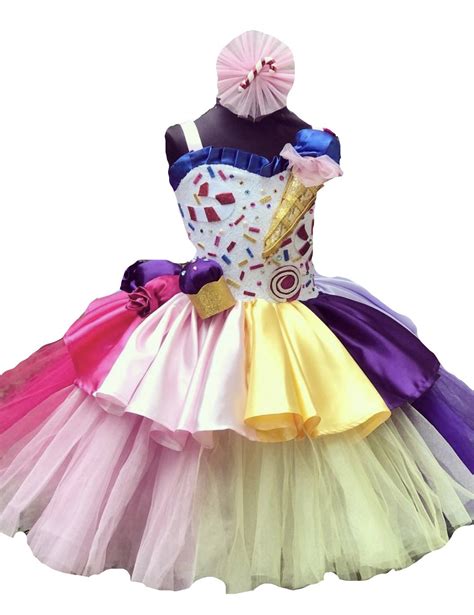 katy perry inspired candy dress ice cream tutu dress candy etsy
