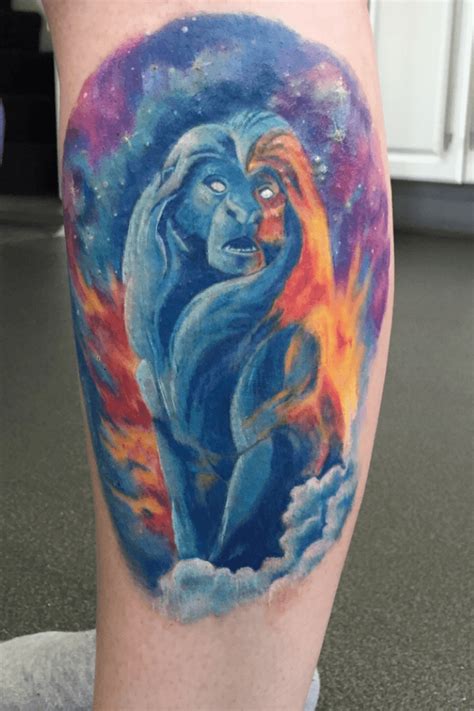 Tattoo Uploaded By Danie Carter • Mufasa Lion King Disney • Tattoodo