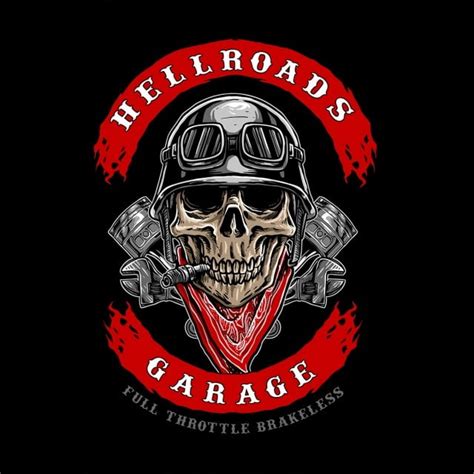Youtube desain logo club motor. Biker Skull Logo, Skull, Head, Biker PNG and Vector with ...
