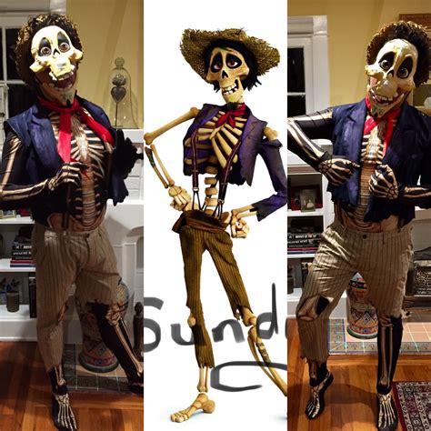 Hector Cosplay Coco Inspired Hand Made Costume And Mask Coco