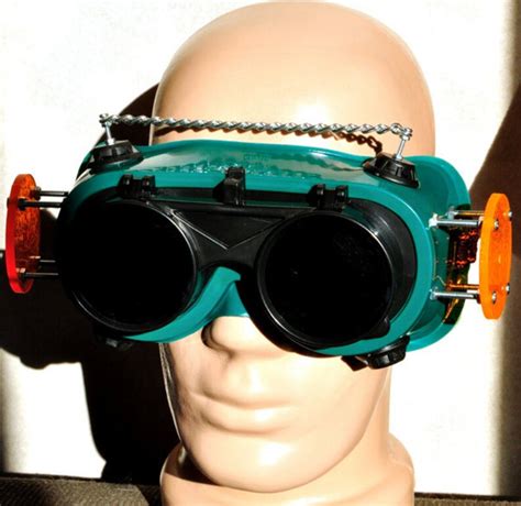Steampunk Goggles Glasses Cyber Hi Tech People Post Apocalypse Etsy