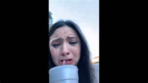 Girl Makes A Joke While Crying After Being In A Car Crash Youtube