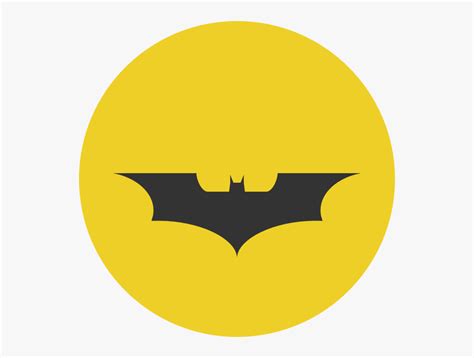 Batman Logo Circle Png Free Transparent Clipart ClipartKey
