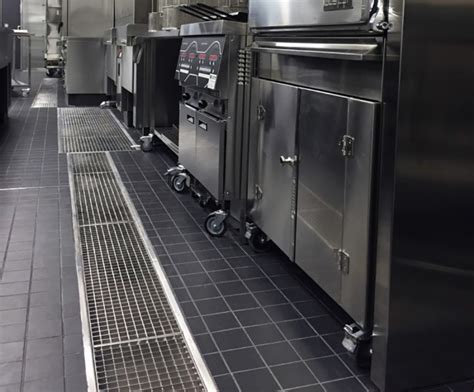 Drains come in a variety of dimensions in order to perfectly fit in sink holes of different kinds. 500mm Channels for Commercial Kitchen Drainage | Component ...