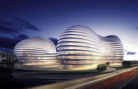 Chaoyangmen Soho Zaha Hadid Architects Archdaily
