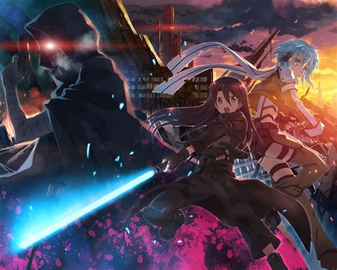 Wallpaper Kirigaya Kazuto Kirito Sword Art Online 2 Gun Gale Online