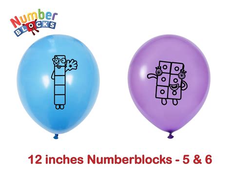 Numberblocks Balloons