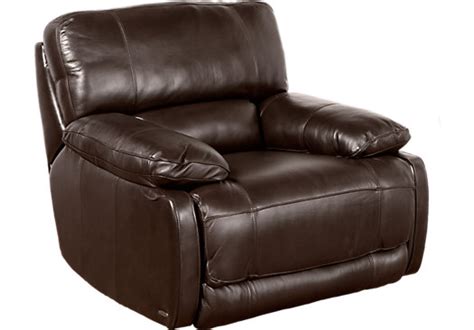 Children may be a headache for and that means giving them the utmost comfort possible either for their bedroom or living room. $699.99 - Auburn Hills Brown Leather Power Recliner ...