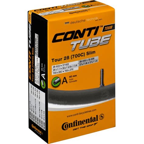 Continental cross inner tubes have a specific measure of cyclocross tires to a width of 47mm. Inner tube | 700c slim touring tube