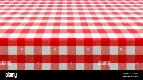 Checked Tablecloth Perspective Hi Res Stock Photography And Images Alamy