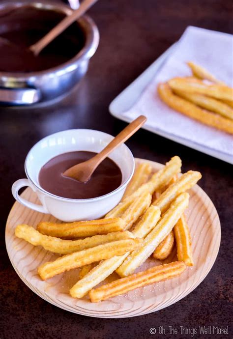 Easy Spanish Churros Recipe Oh The Things Well Make Spanish