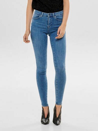 Only Skinny Fit Jeans Power Push Up Mit Push Up Effekt Online Kaufen Otto