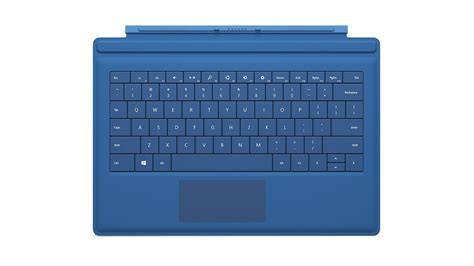 シアン Microsoft Surface Pro 3 Type Coverサーフェス プロ 3 専用タイプカバー 米国版 英語版