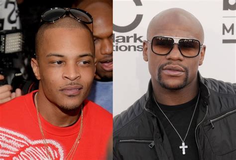 Had a solid reason for attacking him in vegas in may mayweather was promoting his upcoming fight friday against marcos maidana, when someone. Rapper TI fights Floyd Mayweather over his wife, Tiny