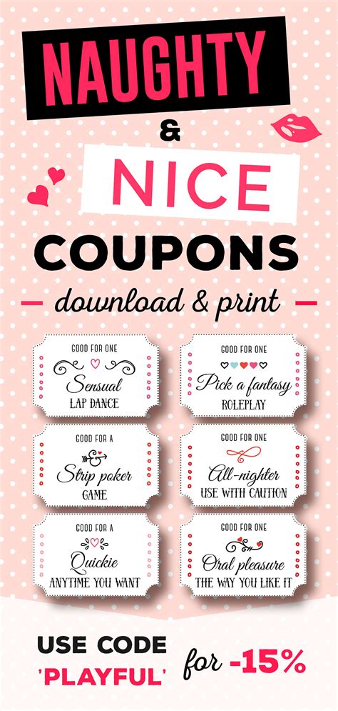 Naughty Coupon Book For Him Love Coupon For Him Sex Coupon Kinky Coupon Babefriend Valentine