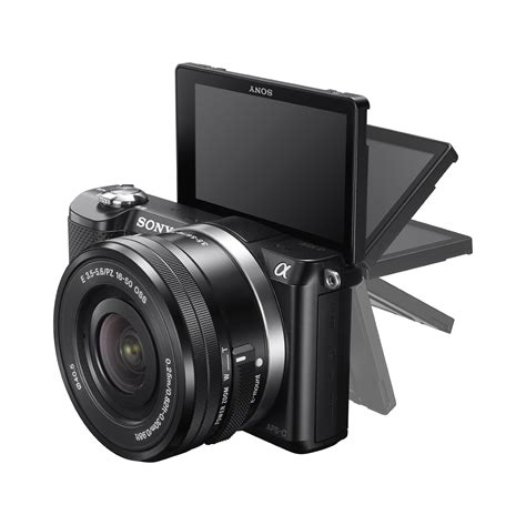 Sony Alpha A5000 Mirrorless Digital Camera With 16 50mm Oss Lens Black