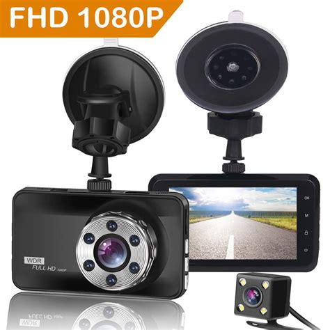 Orskey Dash Cam Front And Rear 1080p Full Hd Dual Dash Camera In Car