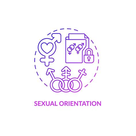 Sexual Orientation Purple Gradient Concept Icon 7002848 Vector Art At Vecteezy