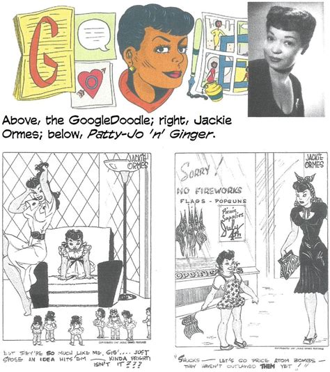 Funnies Farrago Pioneering Cartoonist Jackie Ormes R C Harvey