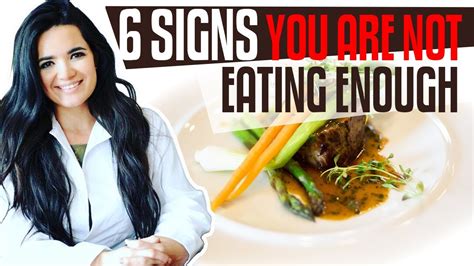 6 signs you are not eating enough youtube