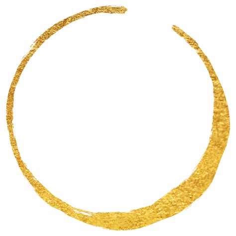Gold Circle Frame Texture And Gradients 10335429 Png
