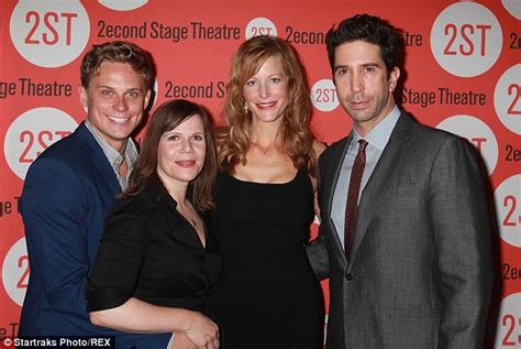Two years after announcing split. David Schwimmer makes rare appearance with wife Zoe ...
