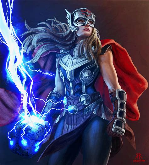Lady Thor By Ichiisworks On Deviantart