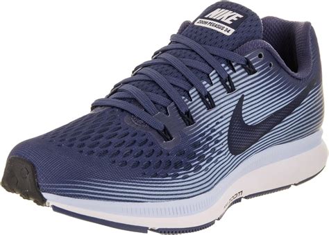 Nike Womens Air Zoom Pegasus 34 Running Shoe Blue Recall