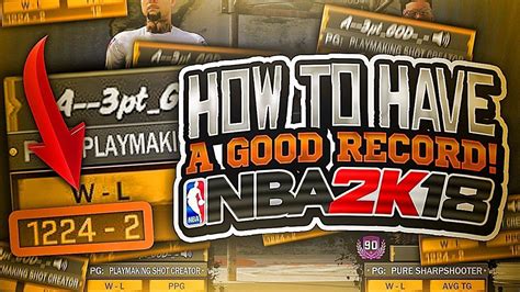 How To Have A Good Record In Nba 2k18 How To Never Lose A Game In Nba