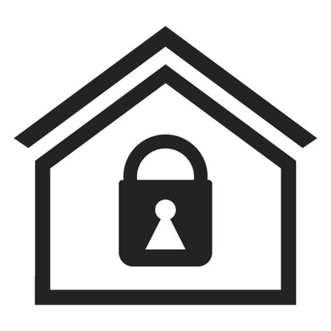 Home Security Icon Transparent Png And Svg Vector File