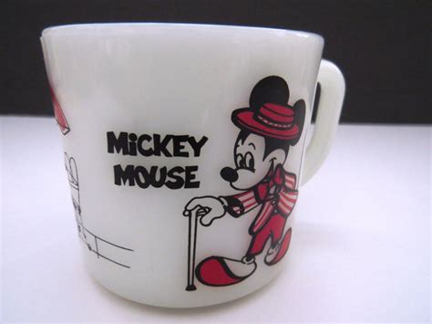 Mickey And Minnie Mouse Mug By Walt Disney Productions White Anchor