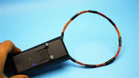 At whatever point some present goes through the loop, it produces a magnetic field around it. DIY simple Metal detector - YouTube