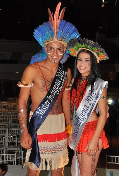 Aji Jovens Guaranis Vencem Concurso Miss E Mister Ind Gena