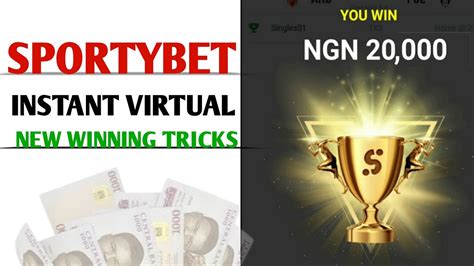 sportybet instant virtual new winning tricks [100 sure] boost your odds and win big youtube