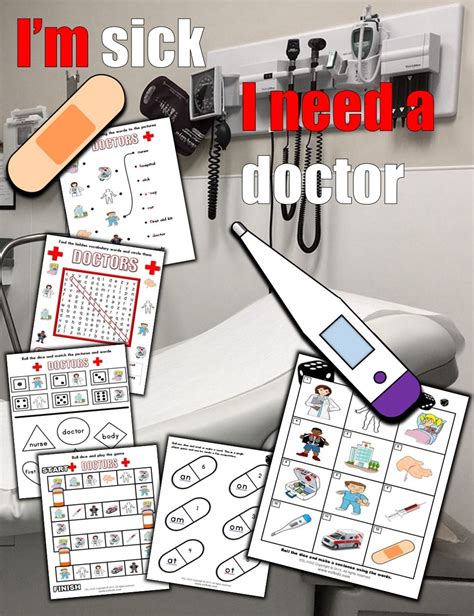 Doctors Worksheets