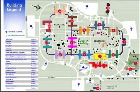 Campus Map Va Finger Lakes Health Care Veterans Affairs