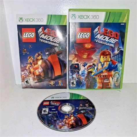 The Lego Movie Videogame Microsoft Xbox 360 Complete Cib Ebay
