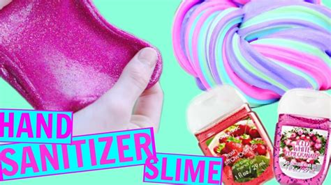 How To Make Slime With Hand Sanitizer 2 Methods Youtube