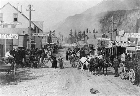 Gold Rush Town Of Skagway Alaska 1898 Skagway Alaska Skagway Klondike Gold Rush