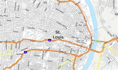 Traffic Map St Louis Mo Map