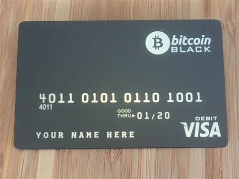 Buying bitcoins with your credit card isn't as hard as it used to be. Bitcoin Metal Debit Card - Custom Metal Credit Cards
