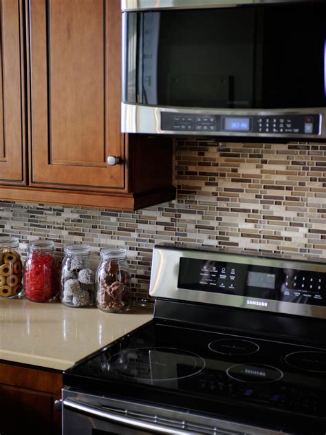 #23 modern mosiac kitchen backsplash. Glass Tile Backsplash Ideas: Pictures & Tips From HGTV | HGTV