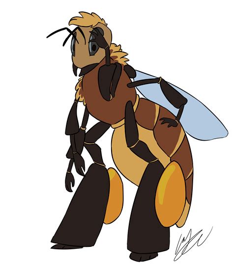 Anthro Bee By Me Rfurry