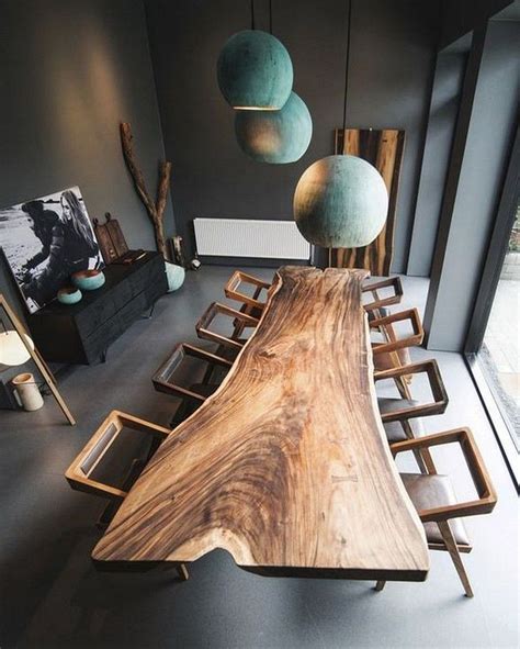 24 Stunning Natural Wooden Table Designs You Can Add To