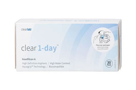 Clear Clear 1 Day Daily Disposable Mister Spex