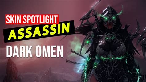 Assassin Dark Omen Skin Spotlight Lost Ark 4k Gameplay Youtube