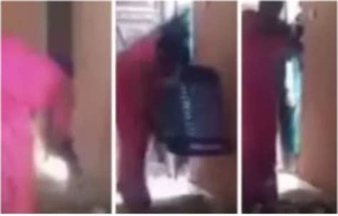 Video Nigerian Woman Caught On Camera Stealing Church Offering