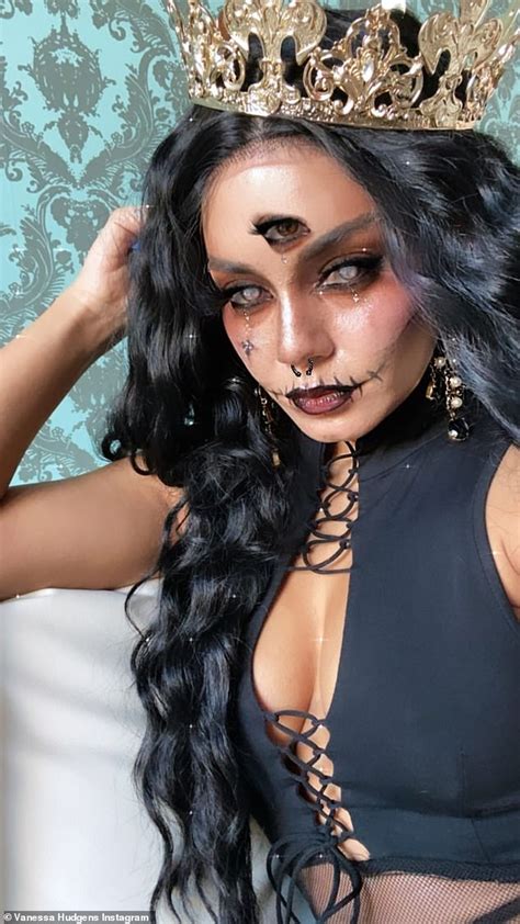 Vanessa Hudgens Reigns As The ‘halloween Queen In Sexy Spread Of Images In Various Edgy